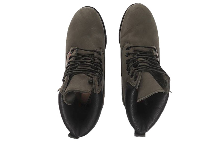 Shop Timberland 6 Inch Premium Boot Wide 'Military Green' A2ECU