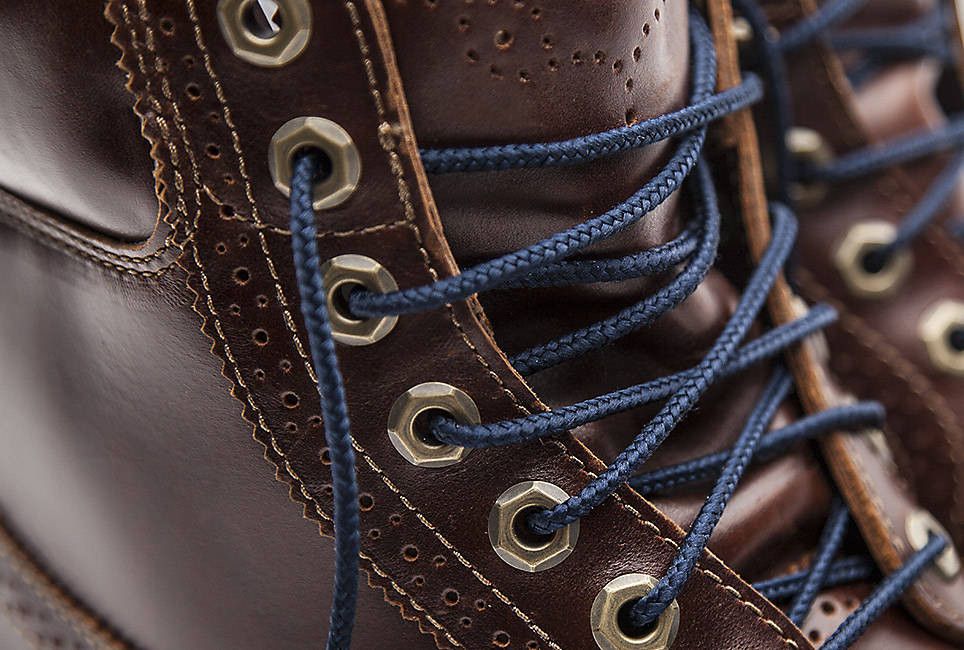 Lookbook Timberland 6 Pollici Premium Brogue Wingtip ''Marrone'' A16WL