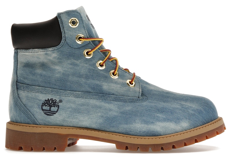 Timberland 6 Inch Premium Denim 'Blue' TB0A15KZ/TB0A15F1