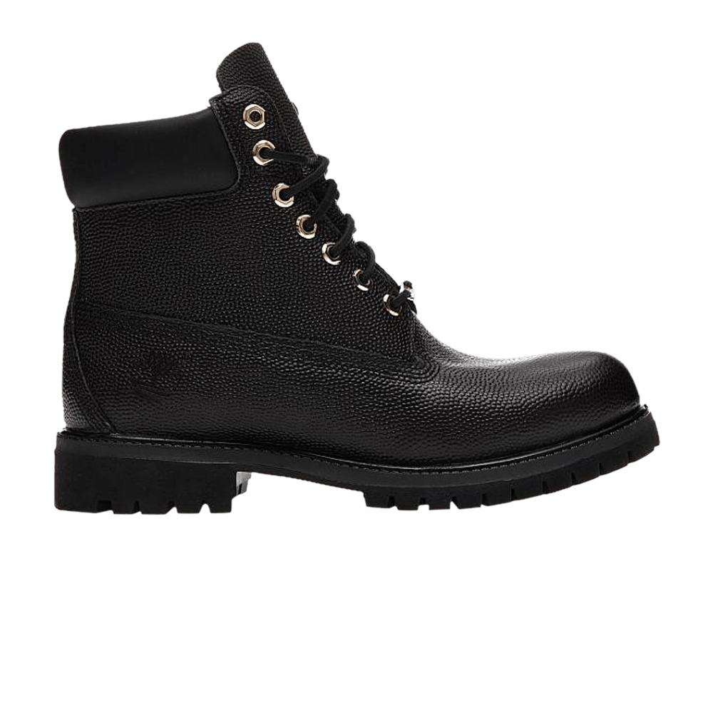 Timberland 6 Inch PRM Football Leather Boot 'Black'