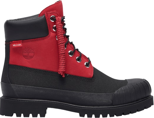 Cheap red 2025 timberland boots