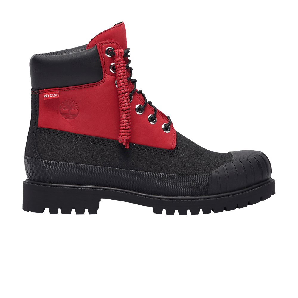 Timberland 6 Inch PRM Helcor Boot 'Black Red'