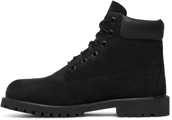 (Grade School) Timberland 6 Inch Premium Junior 'Black' TB012907-001 Lookbook (Grade School) Timberland 6 Inch Premium Junior 'Black' TB012907-001
