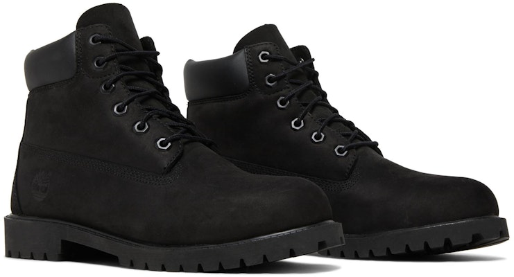 (Grade School) Timberland 6 Inch Premium Junior 'Black' TB012907-001 Cheap (Grade School) Timberland 6 Inch Premium Junior 'Black' TB012907-001