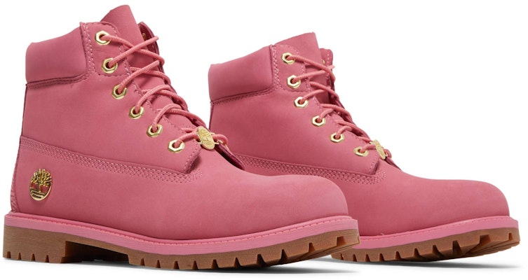 (Grade School) Timberland 6 Inch Premium Junior 'Medium Pink' TB0A42WRD56 Cheap (Grade School) Timberland 6 Inch Premium Junior 'Medium Pink' TB0A42WRD56