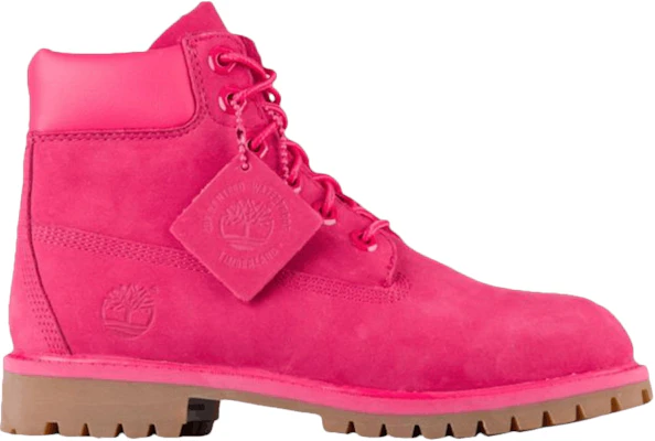 All pink 2025 timberlands grade school