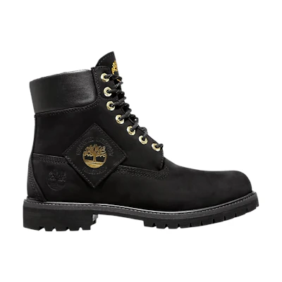 Timberland 6 Inch PRM Shearling Boot 'Patch Pack - Black'