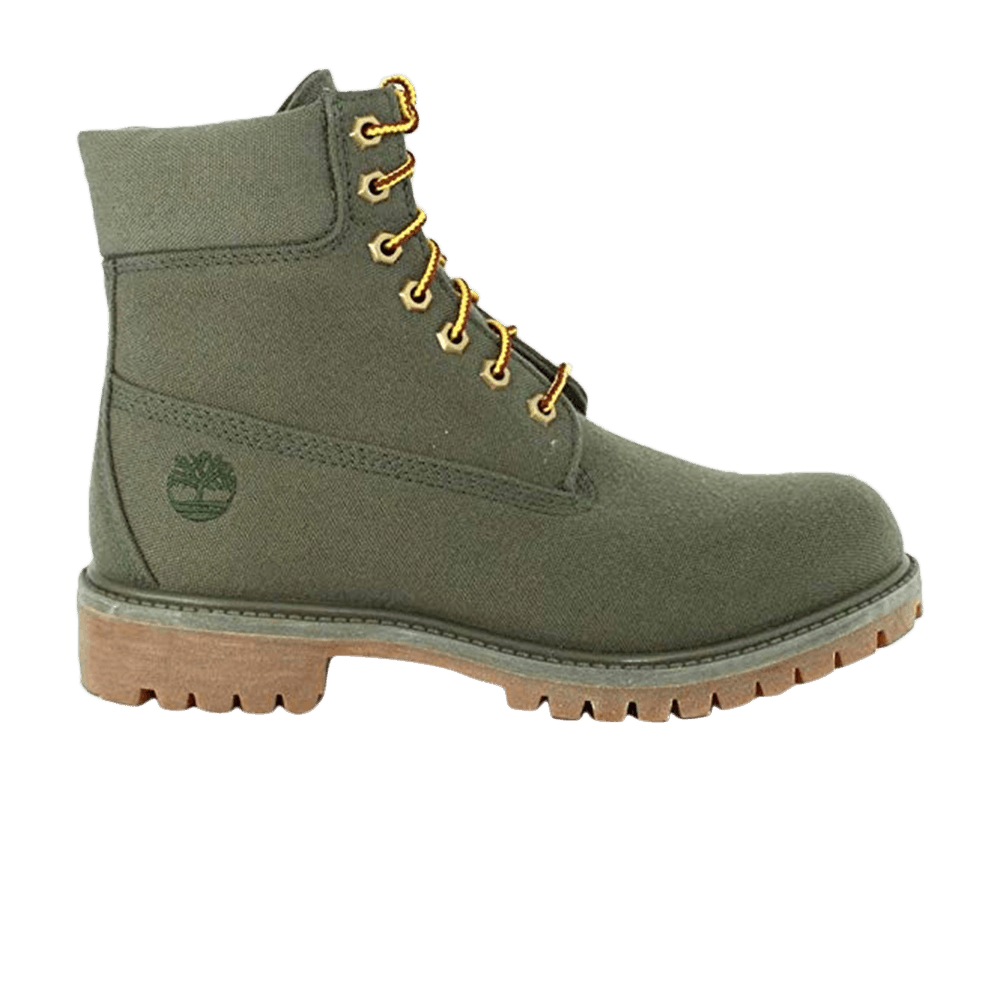 Timberland 6 Inch PRM Thread Canvas Boot 'Grape Leaf'