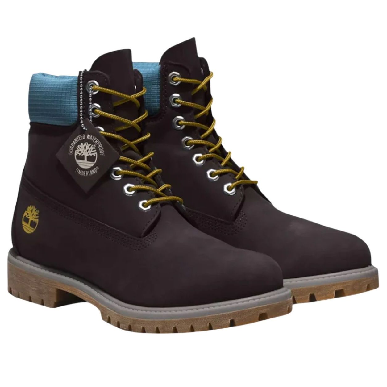Purchase Timberland 6 Inch Premium Waterproof Boot 'Black Blue' TB0A5NYZ-001