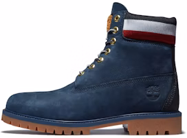 Timberland 6 Inch Heritage Cupsole Boots 'Navy Nubuck with Red' A2M59019 Timberland 6 Inch Heritage Cupsole Boots 'Navy Nubuck with Red' A2M59019