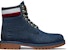 Timberland 6-Inch Heritage Kasut But 'Navy Nubuck dengan Merah' A2M59019