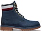 Order Timberland 6-Inch Heritage Kasut But 'Navy Nubuck dengan Merah' A2M59019