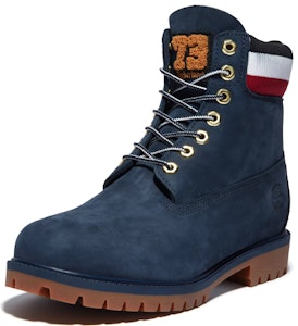 팀버랜드 6인치 네이비 누벅 레드 컵솔 부츠 A2M59019 Lookbook 팀버랜드 6인치 네이비 누벅 레드 컵솔 부츠 A2M59019