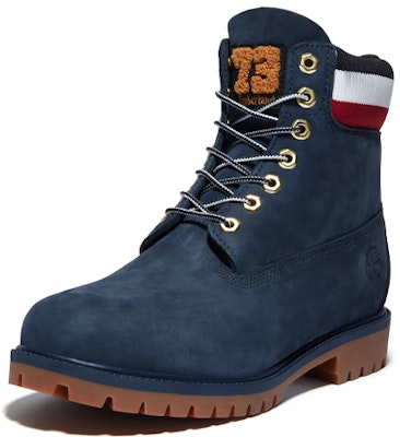Timberland 6 Inch Heritage Cupsole Boots 'Navy Nubuck with Red' A2M59019 Lookbook Timberland 6 Inch Heritage Cupsole Boots 'Navy Nubuck with Red' A2M59019
