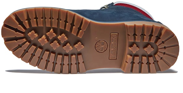 팀버랜드 6인치 네이비 누벅 레드 컵솔 부츠 A2M59019 Details for 팀버랜드 6인치 네이비 누벅 레드 컵솔 부츠 A2M59019