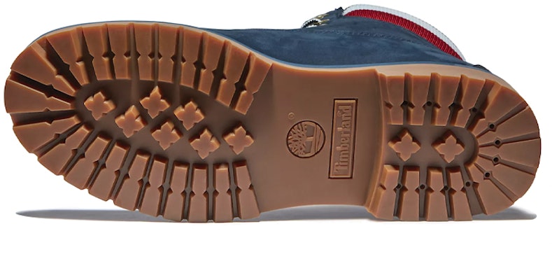 Timberland 6 Inch Heritage Cupsole Boots 'Navy Nubuck with Red' A2M59019 Details for Timberland 6 Inch Heritage Cupsole Boots 'Navy Nubuck with Red' A2M59019