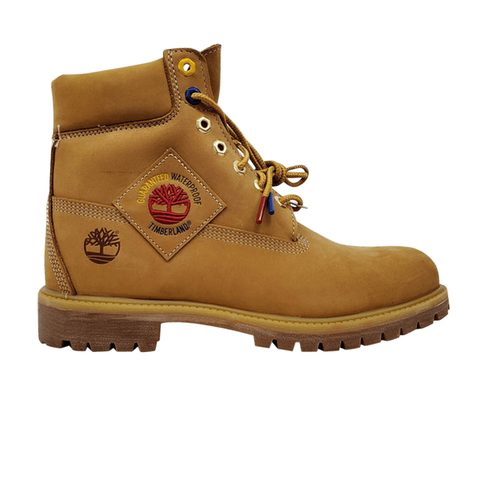 Timberland 6 Inch Premium Waterproof Boot 'Patch Pack - Wheat' TB0A2A5V ...