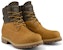 But Timberland 6 Inch Premium Waterproof ReBOTL Wide-Fit 'Wheat Nubuck & Fabric' A2DTJ
