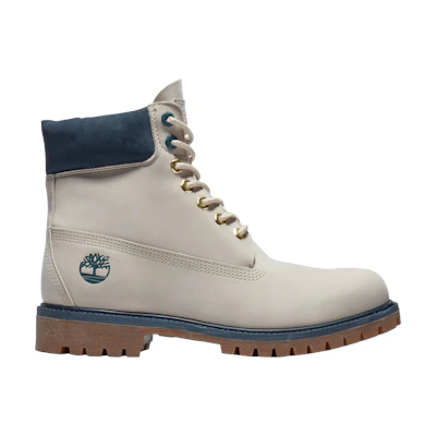 Timberland 6 Inch PRM Waterproof Boot 'White Navy'
