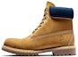 Buy Timberland 6 Inch Premium Tahan Air 'Wheat Nubuck Blue Collar' بوت A2DVF231