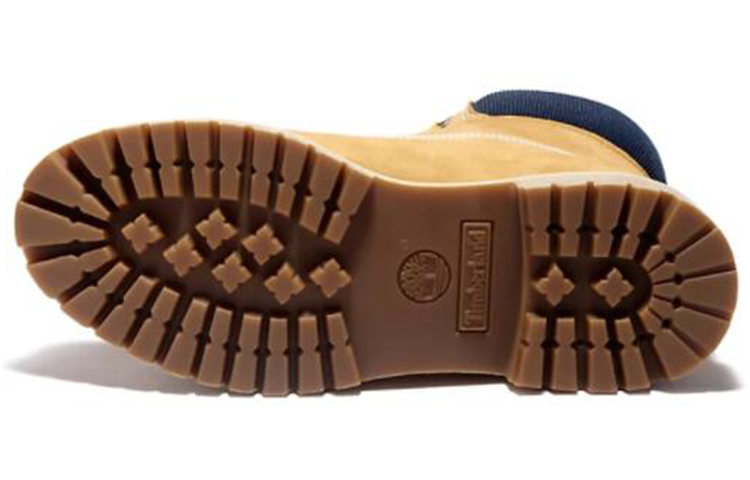 Purchase Timberland 6 Inch Premium Tahan Air 'Wheat Nubuck Blue Collar' بوت A2DVF231