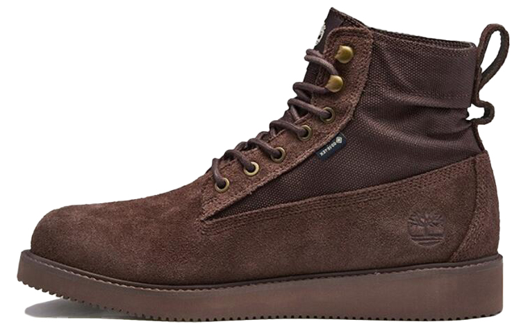 Timberland 6 Inch Premium Waterproof Vibram Wide-Fit Boots 'Dark Brown' A2JCP