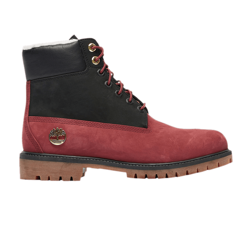 Timberland 6 Inch Premium Waterproof Warm-Lined Boot 'Dark Red' TB0A2MJM-V15
