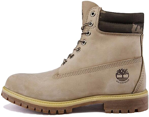 Buy Timberland Inch Premium Waterproof Wide-Fit Boots 'Off White