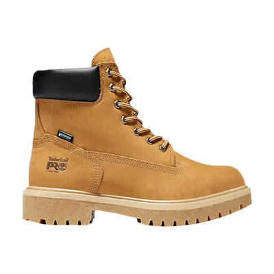 Timberland 6 Inch Pro Direct Attach 'Wheat Nubuck'