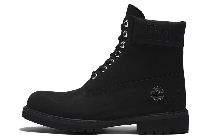 Timberland Premium 6 Inch Waterproof Boots 'Black Waterbuck' A5PKA001
