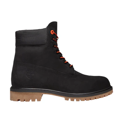 Timberland 6 Inch Waterproof Boot 'Black Nubuck'