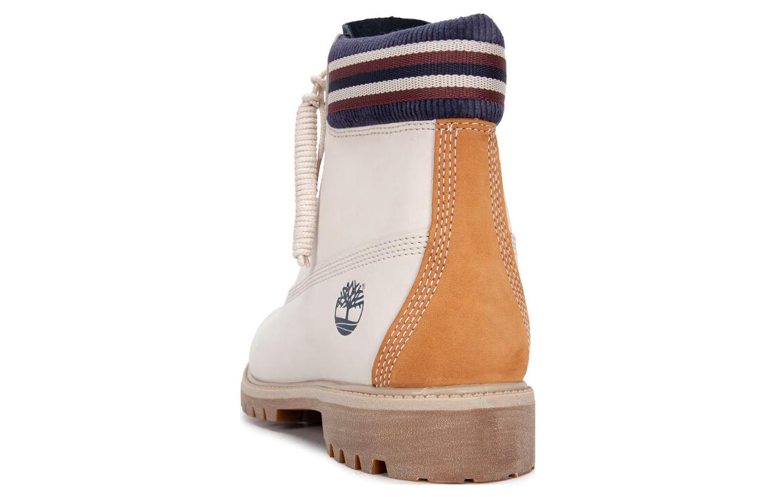 Lookbook Bota Timberland 6 Pulgadas Impermeable 'Blanco Naranja' A5ZY7F48