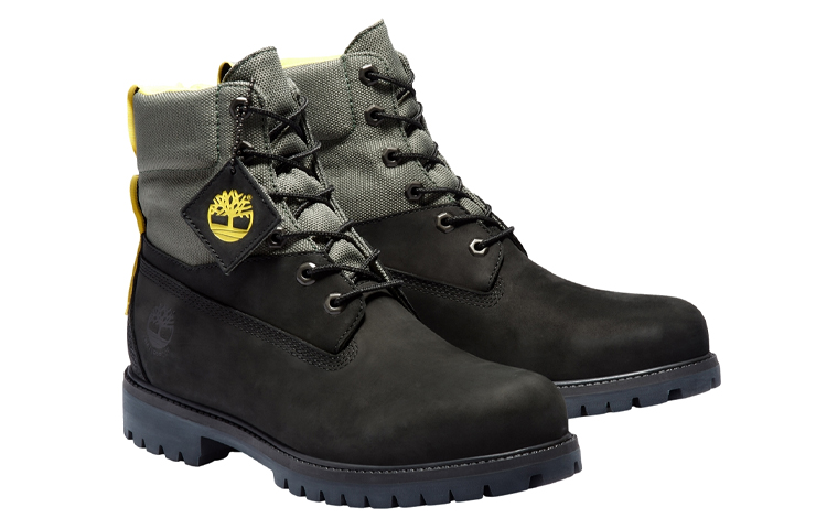 Lookbook Timberland 6 Inch Waterproof Treadlight Boot 'Black Grey' A2EAN
