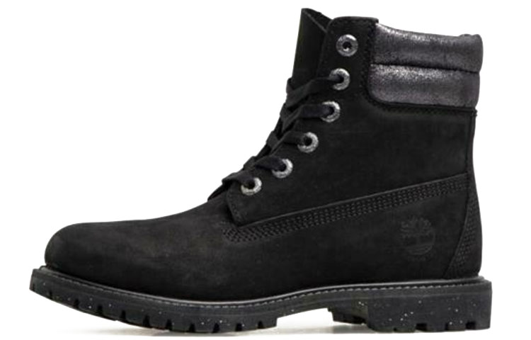 Timberland 6 Inch Waterville Double Collar Boots 'Black' A1QT1