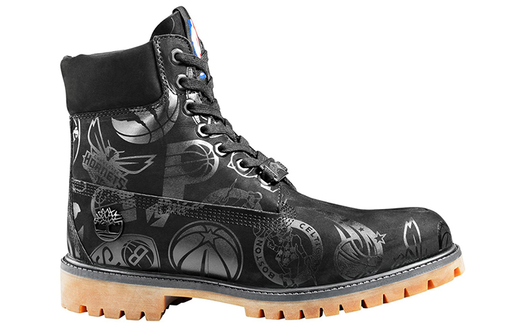 Order 添柏岚 6寸 x NBA '黑色胶底' 0A24BA001