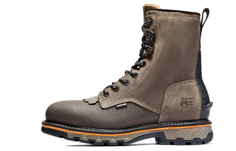Timberland 8 Inch Waterproof Side Zip Work Boots 'Turkish Coffee Brown' A22CN214