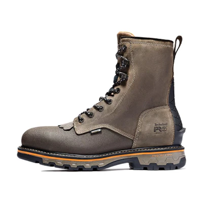 Timberland 8 Inch Waterproof Side Zip Work Boots 'Turkish Coffee Brown'