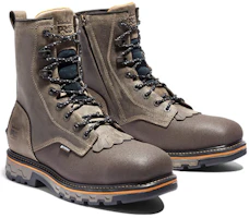 Lookbook Timberland添柏嵐 8吋 防水側拉鍊作業靴 棕色土耳其咖啡