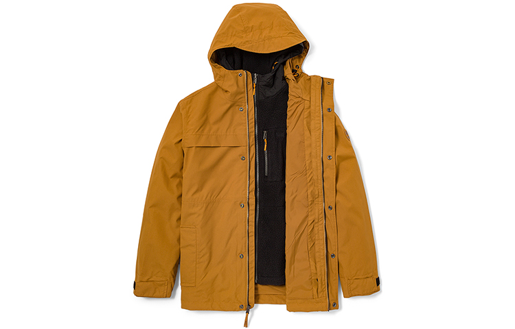 Details for Chaqueta Impermeable 3 en 1 Timberland con Forro Polar Color Trigo. A696H-P47