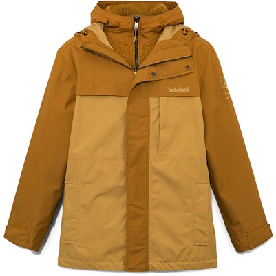 Timberland 3-in-1 Waterproof Warm Jacket with Fleece Liner - Wheat Color A696HEW5 Buy Timberland 3-in-1 Waterproof Warm Jacket with Fleece Liner - Wheat Color A696HEW5