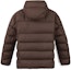 Lookbook Timberland 800 Fill Power Down Water-Resistant Jacket Chocolate Brown. A5M6P243