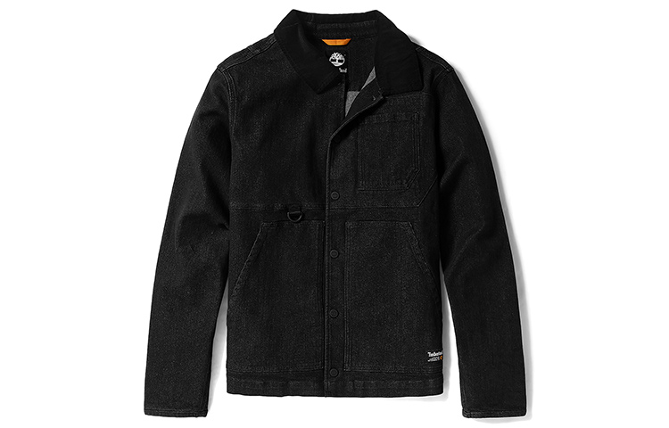 Timberland  Black Casual Denim Jacket A2D7Z-BU5