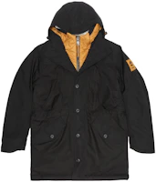 Timberland Black Hooded Insulated Casual Hard Shell Jacket. A2EZ2-001 Timberland Black Hooded Insulated Casual Hard Shell Jacket. A2EZ2-001
