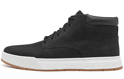 Timberland Maple Grove Wide Fit Leather Chukka Boots 'Black'