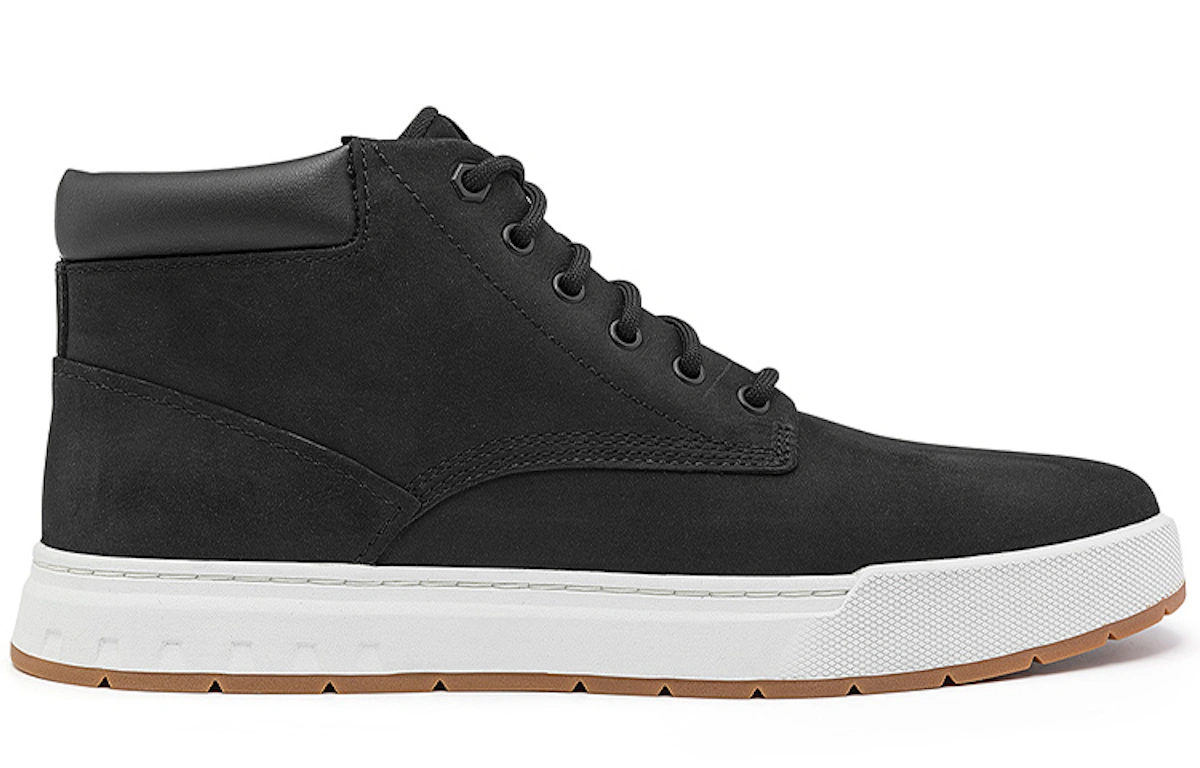 Timberland Maple Grove Wide Fit Leather Chukka Boots 'Black'