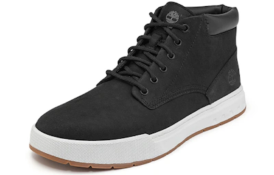 Timberland Maple Grove Wide Fit Leather Chukka Boots 'Black'
