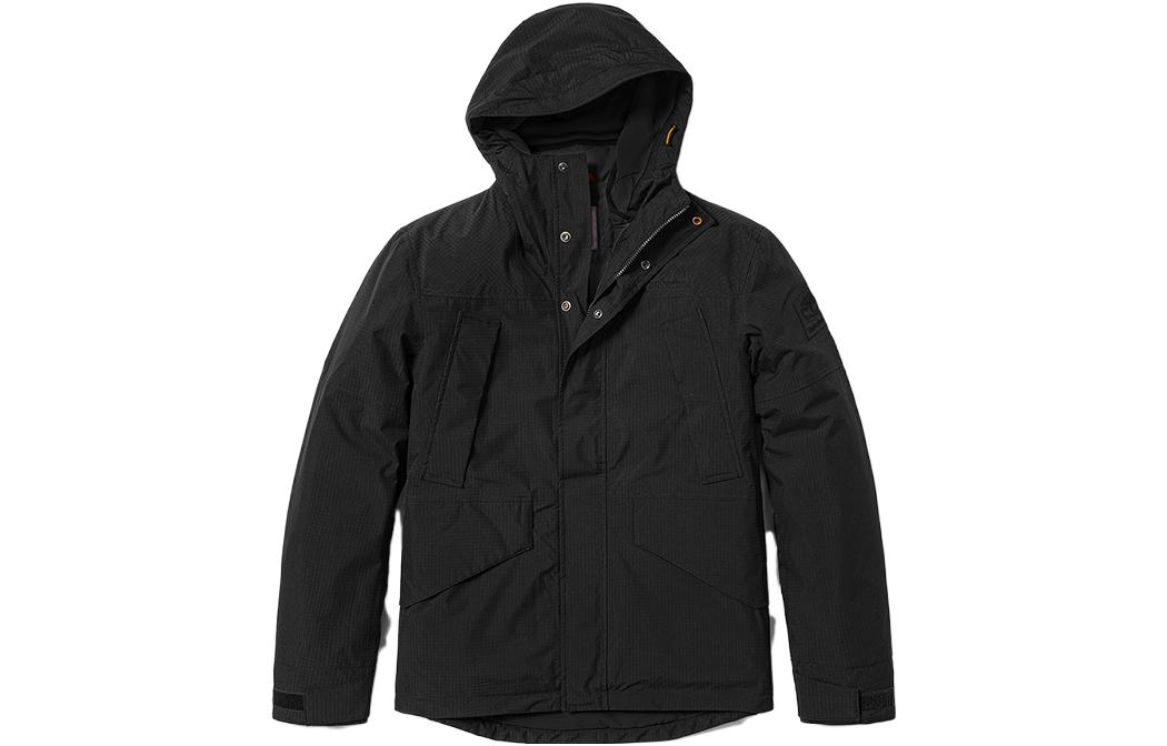 Timberland  Black Waterproof 3-in-1 Jacket with Detachable Hoodie. A5XG1-001