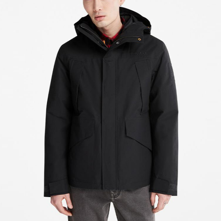 Timberland  Black Waterproof 3-in-1 Jacket with Detachable Hoodie. A5XG1-001 圖 4