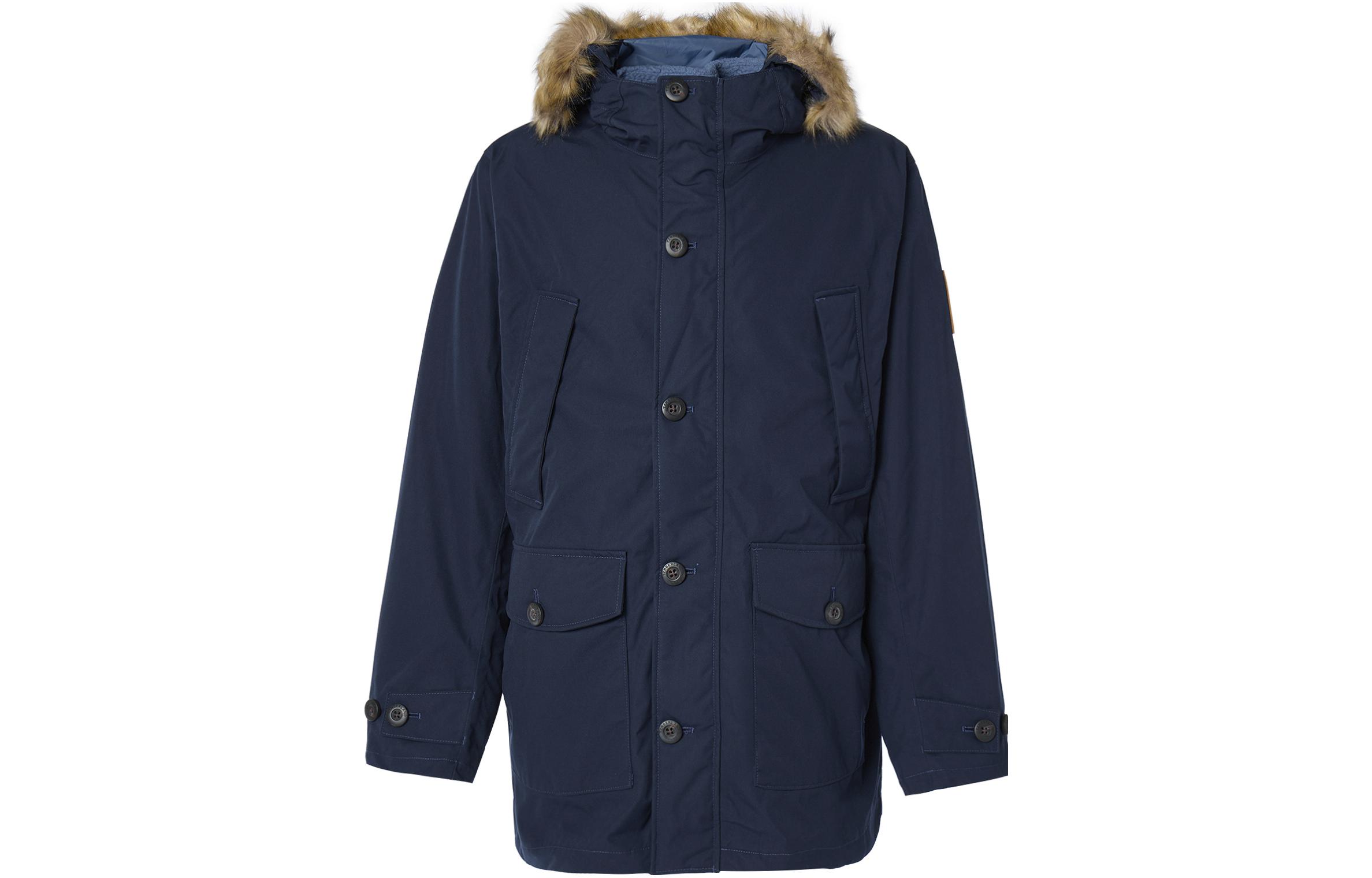 Timberland  Blue Multi-Pocket Warm Jacket A5XSD-433