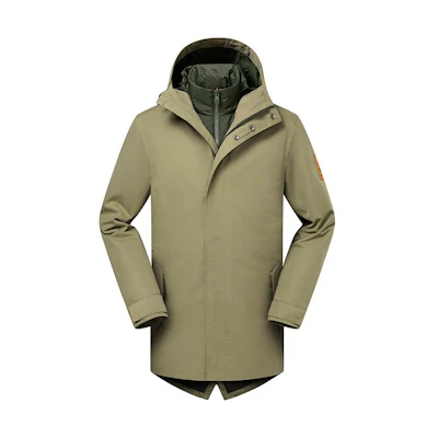 Timberland Green 3-in-1 Waterproof Breathable Outdoor Jacket A2HGJ-590